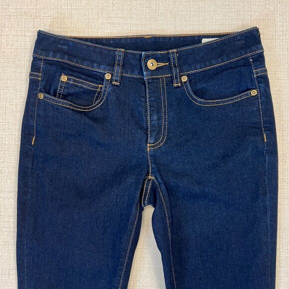 Two by Vince Camuto Jeans Womens 25/0 Mid Rise Denim Stretch Skinny Cigarette - Picture 4 of 11
